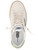 Sneaker 4B12 Play New in pelle bianca e glitter verdi