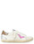 Sneaker 4B12 Suprime in pelle bianca e leopardata