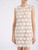 Abito Michael Kors in crochet floreale bianco