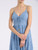 Abito Michael Kors in pizzo floreale azzurro