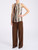 Top Max Mara Studio Mstancora in seta rosso