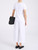 Pantalone Max Mara Studio Msttequila in cotone bianco