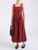Abito Max Mara Studio Mstfeltre in popeline color rosso mattone