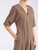 Abito Max Mara MM Mmlpanino in cotone marrone