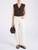 Gilet Max Mara MM Mmlranghi in lino color marrone
