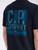 T-Shirt C.P. Company in jersey di cotone blu 