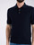 Polo Gran Sasso in cotone blu