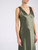 Dress By Malene Birger in green satin