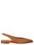 Sergio Levantesi brown suede slingback