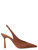 Slingback Sergio Levantesi Mole6 in camoscio marrone