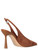 Slingback Sergio Levantesi Mole6 in camoscio marrone