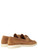 Mocassino Bekk in suede color Brandy 