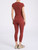 T-Shirt Adidas by Stella McCartney in tessuto tecnico rossa
