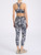Top Adidas by Stella McCartney in tessuto tecnico beige