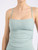 Top Adidas by Stella McCartney in tessuto tecnico verde