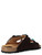 Sandalo Taji Buckle Stone in suede marrone