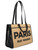 Borsa Rue Madame Straw in paglia color naturale