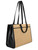 Borsa Rue Madame Straw in paglia color naturale