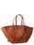 Borsa Dragon Diffusion Teresa in pelle intrecciata marrone