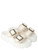 Sandalo Mou Eva One Piece Slide in gomma bianca