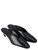 Mules Soeur Amalie in pelle nero