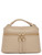 Bolso Orciani Joy Micron de piel granulada beige 