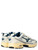 Sneaker Mizuno MXR in tessuto tecnico beige e blu