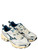 Sneaker Mizuno MXR in tessuto tecnico beige e blu