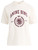 T-shirt Anine Bing Jaylin Tee Collegiate in cotone crema