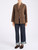 Giacca 'S Max Mara Smmelfi in lana color fango