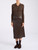 Gonna 'S Max Mara Smmcrisma in jersey spalmato marrone