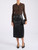 Gonna 'S Max Mara Smmcrisma in jersey spalmato nero