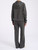 Pantalone 'S Max Mara Smmbali in jersey grigio scuro