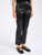 Pantalone 'S Max Mara Smmsublime in jersey spalmato nero