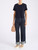 T-shirt 'S Max Mara Smmbussola in jersey blu