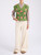 Gilet Weekend Max Mara Wkdalamaro in cotone verde