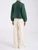 Giacca Weekend Max Mara Wkdzuppa in suede verde