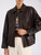 Bomber Weekend Max Mara Wkdcose in nappa testa di moro