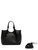 Borsa Gianni Chiarini Dua Media in pelle nera