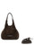 Borsa Gianni Chiarini Dua Piccola in camoscio color moka