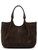 Borsa Gianni Chiarini Dua Media in camoscio color moka