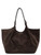 Borsa Gianni Chiarini Dua Grande in camoscio color moka