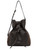 Borsa Gianni Chiarini Sienna Grande in pelle stampata color espresso
