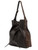 Borsa Gianni Chiarini Sienna Grande in pelle stampata color espresso