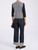 Gilet Max Mara MM Mmlalbata in lana grigio