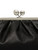 Borsa Weekend Max Mara Pasticcino Medium in montone nero