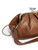 Borsa Weekend Max Mara Pasticcino Medium in montone color cuoio