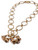 Collana Weekend Max Mara Wkabermuda in metallo oro