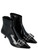 Stivaletto Ganni Buckle in similpelle nera