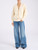 Cardigan Elisabetta Franchi in maglia color burro con bottoni